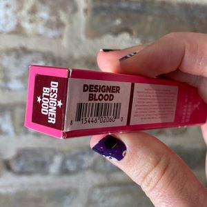 JSC Velour Liquid Lipstick in Designer Blood